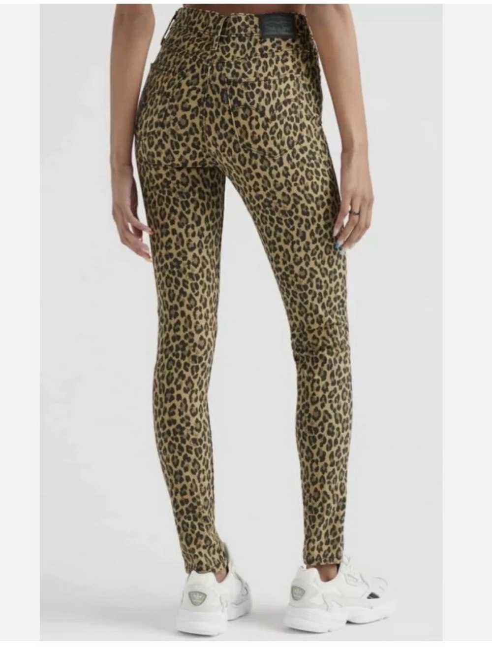 Levi’s Leopard Print Skinny jeans - Brown/Black - Picture 4 of 5